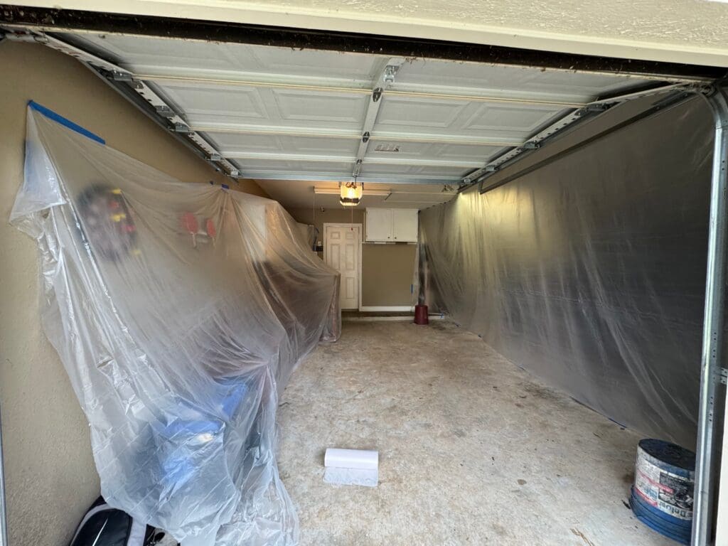 Foundation repair garage in League City, TX