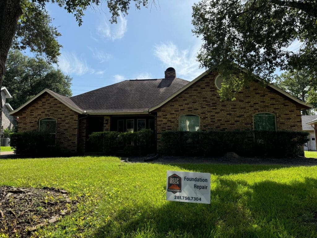 Foundation repair fix in League City, TX