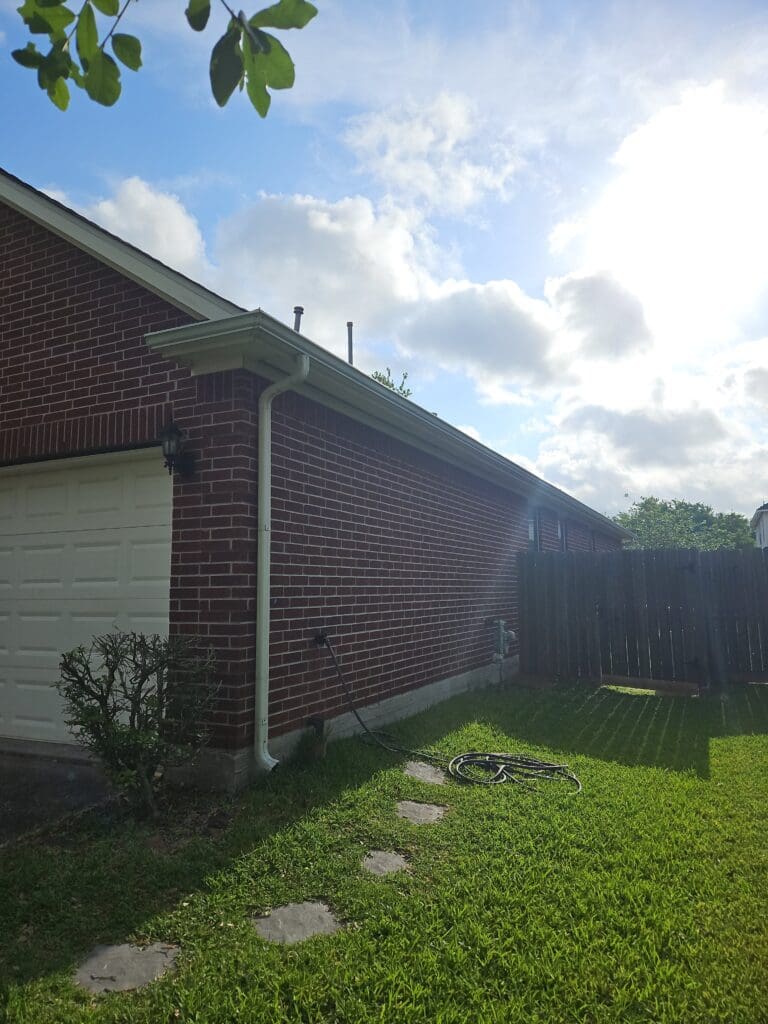 Foundation repair finished job in League City, TX