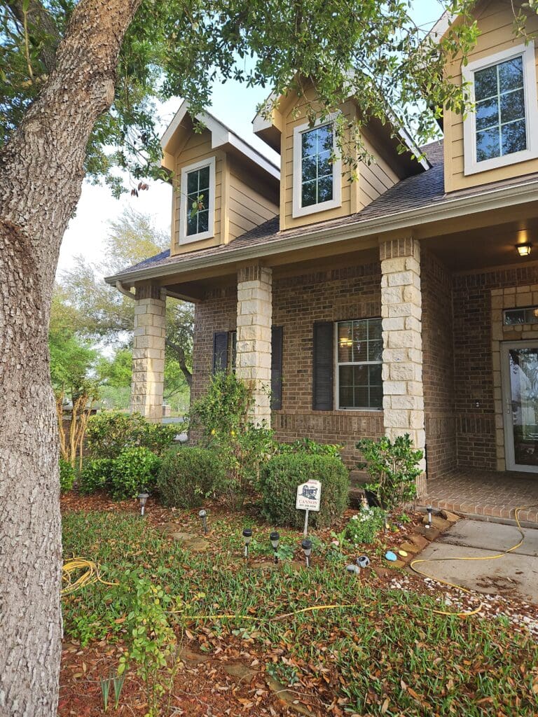 A foundation repair in Pearland, Texas completed with a 5-star Google review!